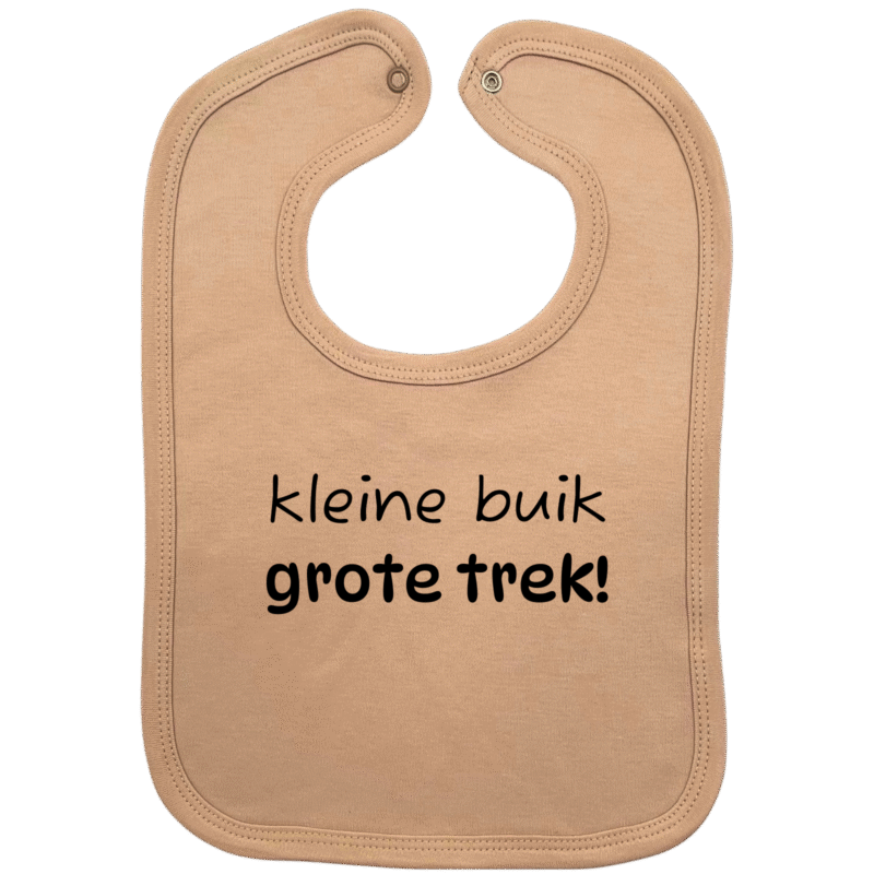 Slabbetje Kleine buik grote trek